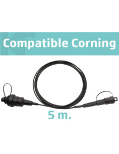 Latiguillo Alargador OkeyFibre®️ compatible Huawei macho / compatible Corning hembra - OKEY405