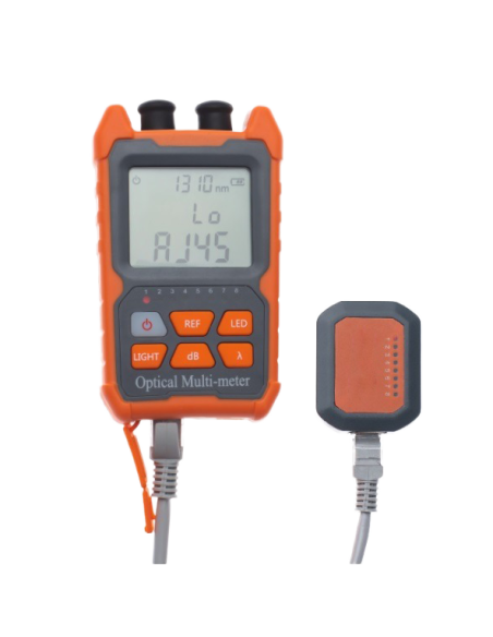 CATALOGO.V1 y TARIFA - Medidor de potencia óptica mini,VFL - LAN con rango -70 dBm~+6 dBm.