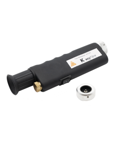 TARIFA NO CATALOGO - Microscopio óptico portátil fibra óptica X200 con filtro de seguridad para luz láser.