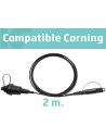 Latiguillo Alargador OkeyFibre®️ compatible Corning macho / compatible Corning hembra - OKEY702