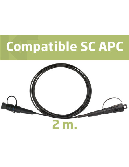Latiguillo Alargador OkeyFibre®️ compatible Huawei macho / SC APC - OKEY802