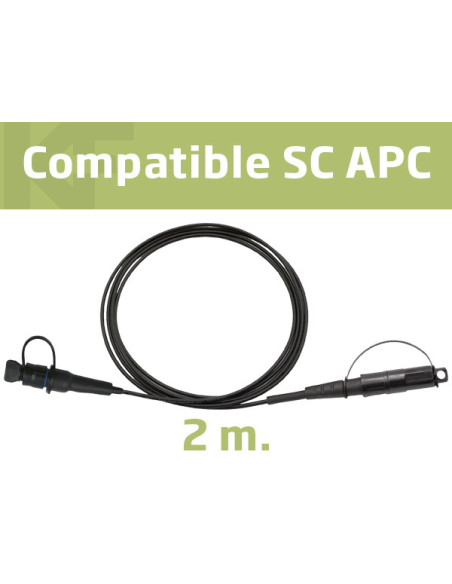 Latiguillo Alargador OkeyFibre®️ compatible Corning macho / SC APC - OKEY902
