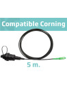 Latiguillo Alargador OkeyFibre®️ compatible Corning hembra / SC APC - OKEY205