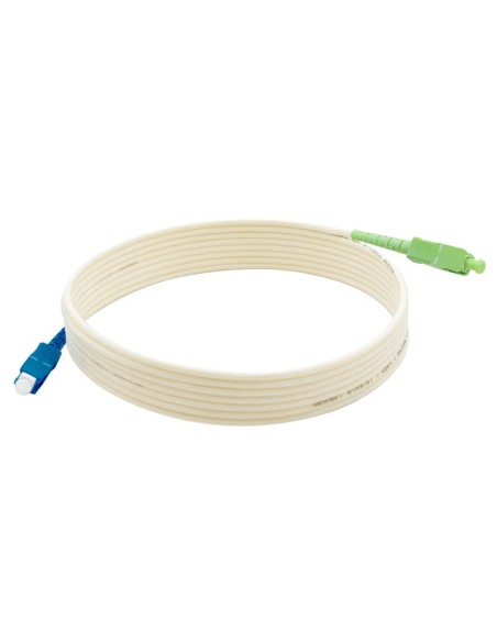 Latiguillo Force doble armado SC APC - SC UPC 3.0mm G657A2 LSZH CPR Dca CE 2,5m.