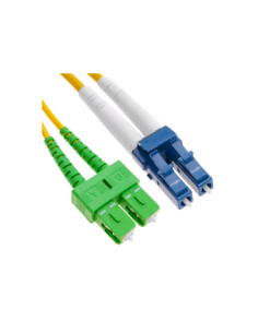 Latiguillo SC APC - LC UPC Duplex SM 2mm G657A2 LSZH 1m.