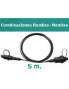 Latiguillo Alargador OkeyFibre®️ compatible Huawei hembra / compatible Corning hembra - OKEY305